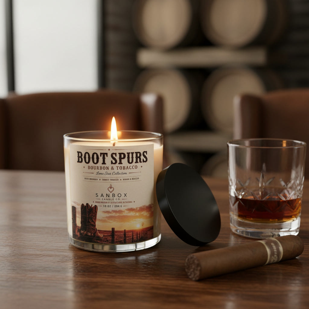 Boot Spurs 10-oz Soy Candle