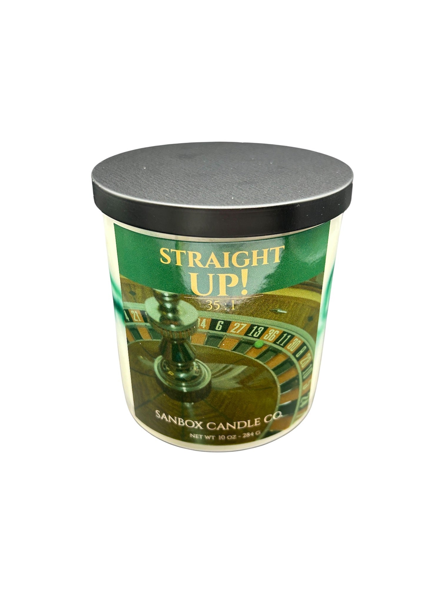 candle straight up roulette candle casino gift candle Vegas gift for mom gift for dad casino gift shop gift comp gift luxury candle home fragrance soy candle unique roulette gift candle