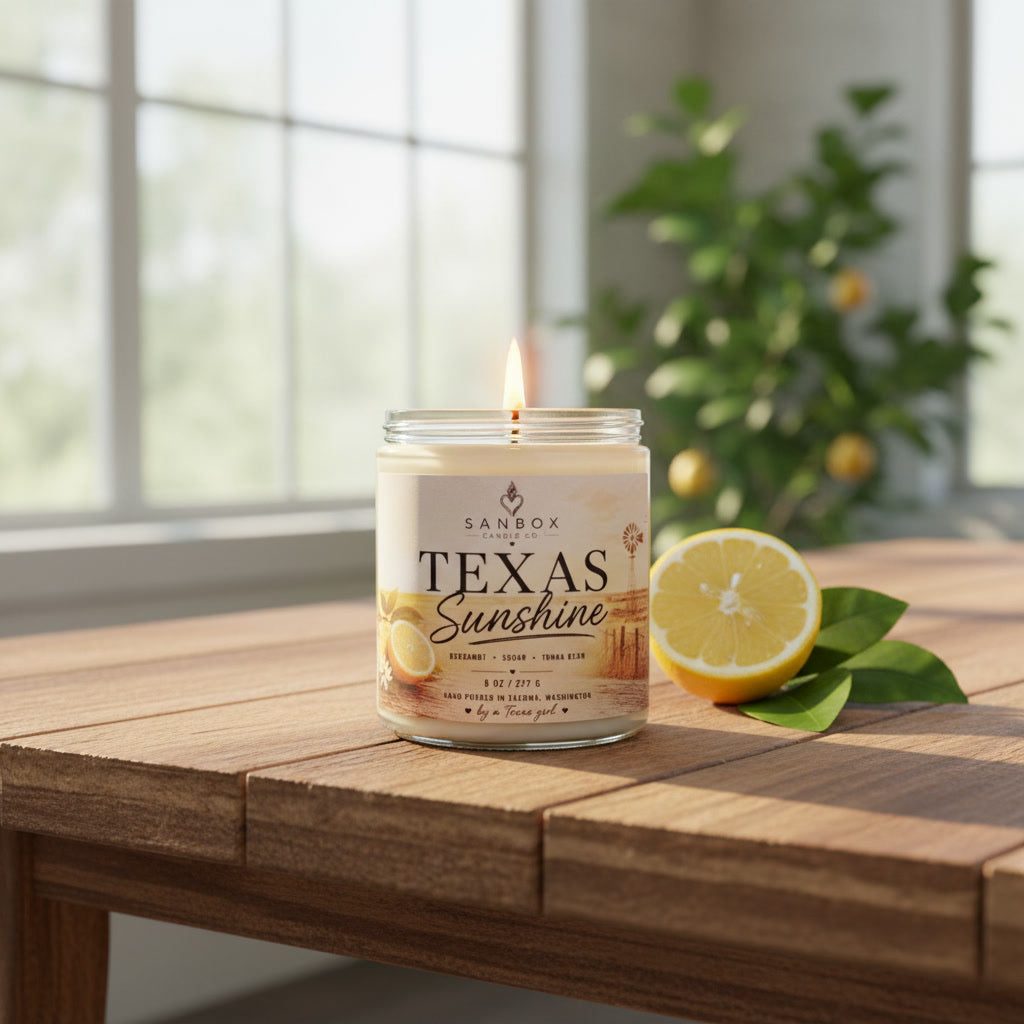 Texas Sunshine 8-oz Soy Candle