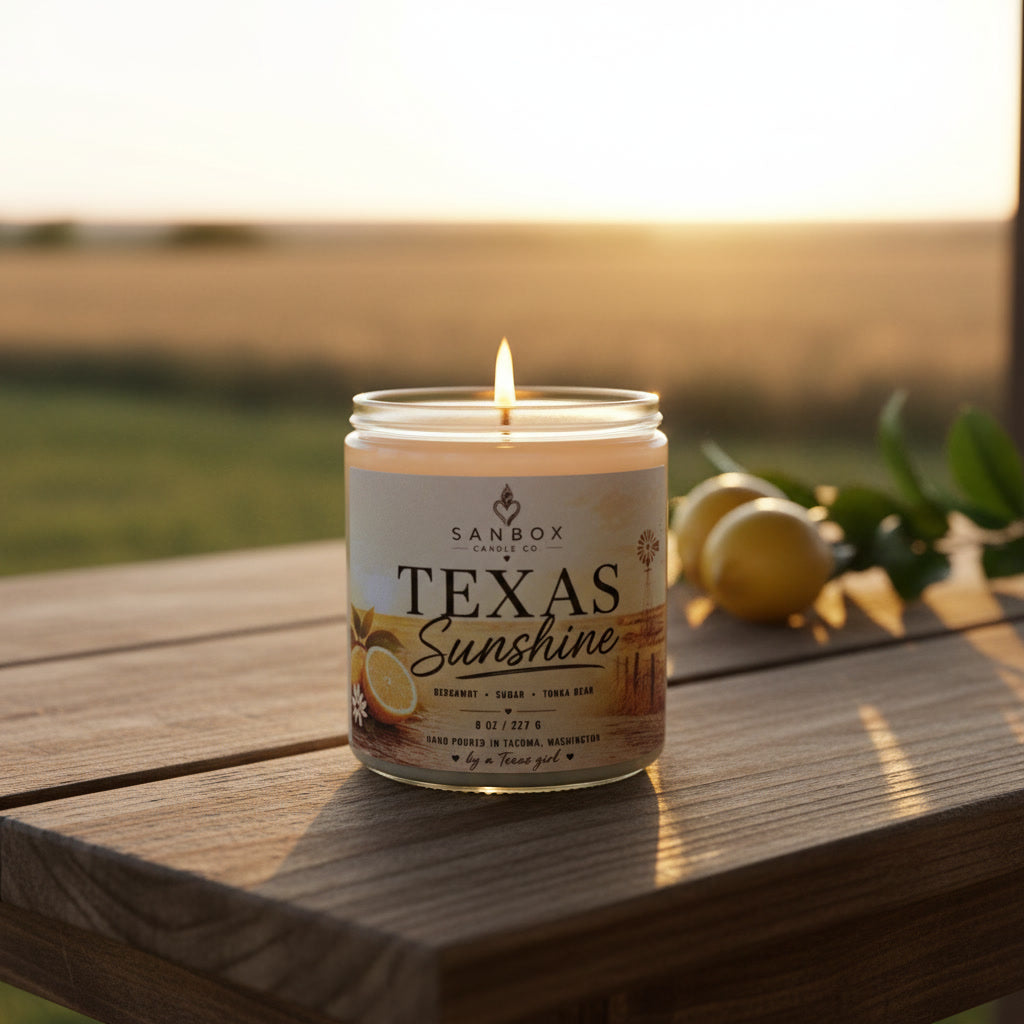 Texas Sunshine 8-oz Soy Candle