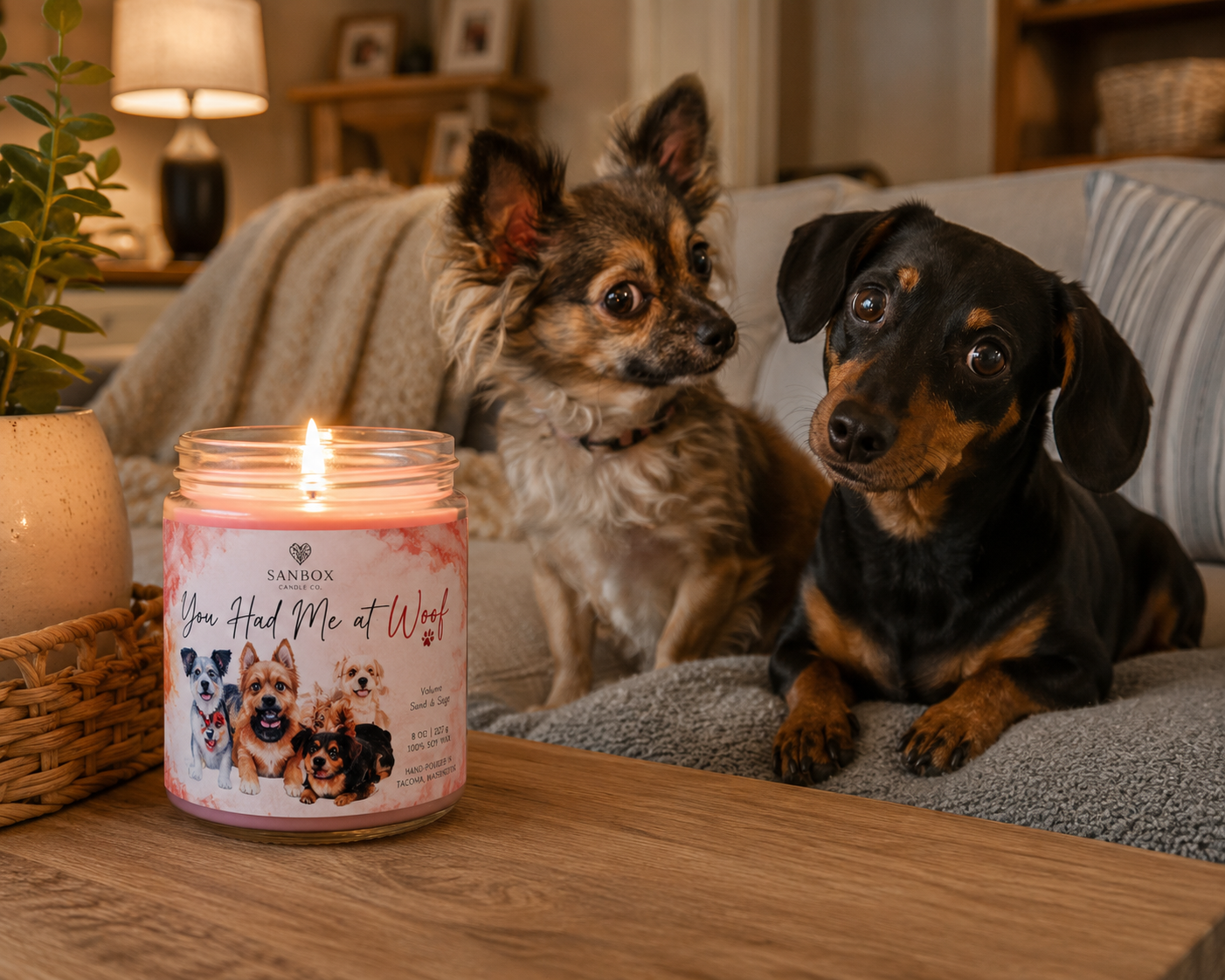 You Had Me at Woof!   8-oz Soy Odor-Eliminating Candle