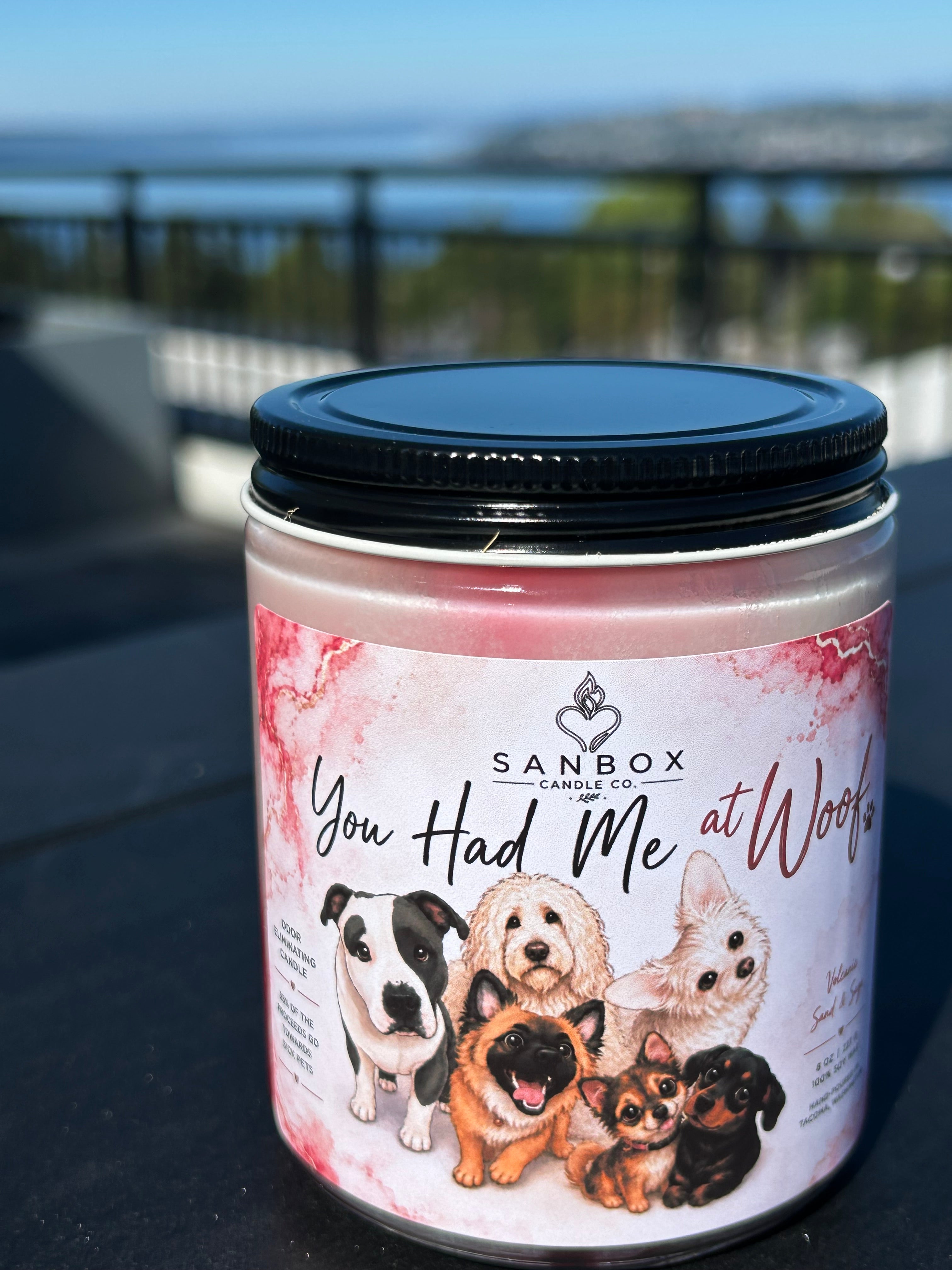 You Had Me at Woof!   8-oz Soy Odor-Eliminating Candle
